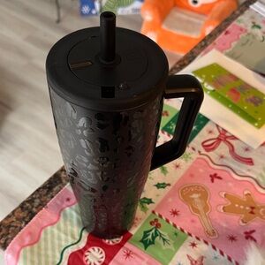 Brumate era 40oz Black Leopard Print